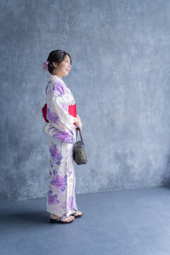 浴衣の女性
