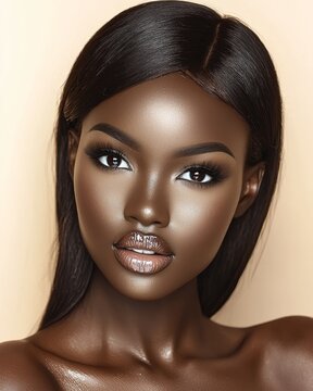 Soft Matte Coffee Orchid Skin Tone in Stunning Portrait Photography