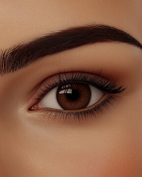 Soft Almond Skin Tone with Orchid Lipstick Makeup for Natural Look