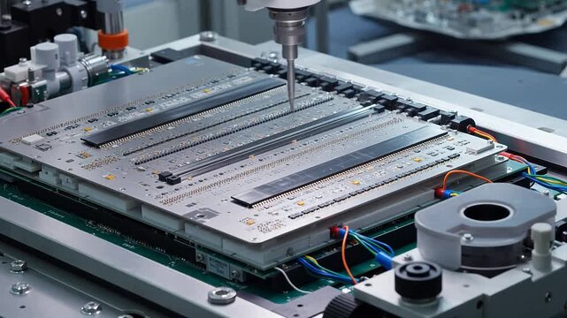 Neural Electrode Wafer: Mesmerizing Fabrication Close-up