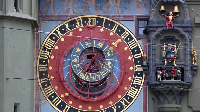 Zytglogge astronomical clock tower in Bern, Switzerland