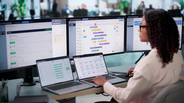 HR Manager Reviews Employee Time Off Requests