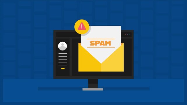 Simmers sends spam and fraudulent email with phishing link and malware infected attachment to steal personal and financial data. Email software moves spam mails to junk folder to protect user data.