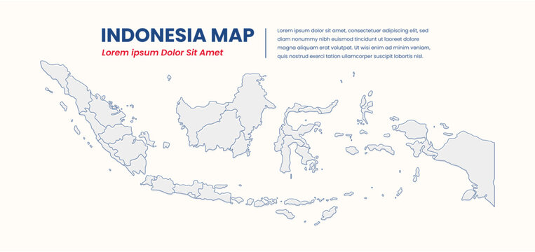 Indonesian map