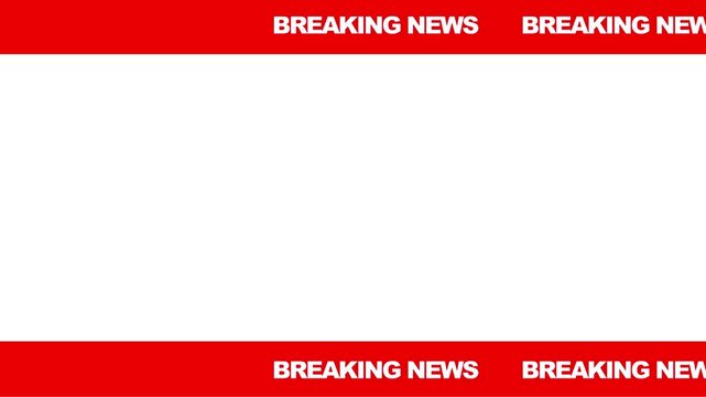 Breaking News global earth rotating Digital World News Studio Background for news report 4k video animation.