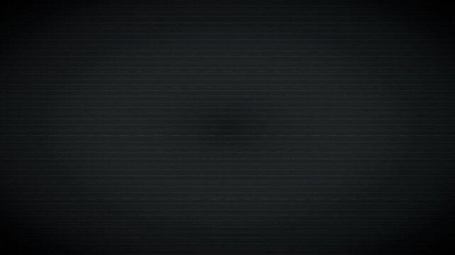 Dark gray textured background with horizontal scan lines and subtle vignette