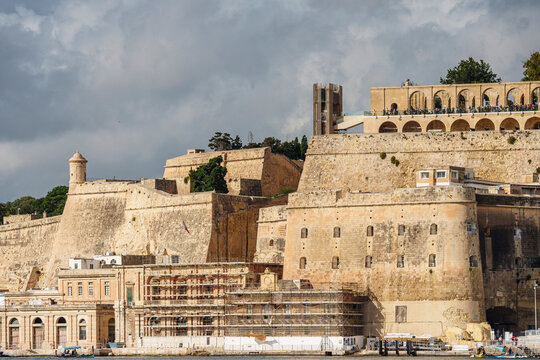 Fort Lascaris, Valletta, Republic of Malta, Europe