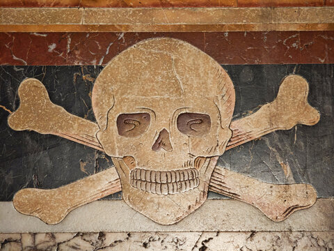 gravestones of knights of the Order, nave floor, St. John's Co-Cathedral, 1572-1578, Valletta, Republic of Malta, Europe