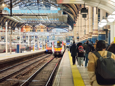Liverpool Street Railway Station, London, England, Great Britain, Europe