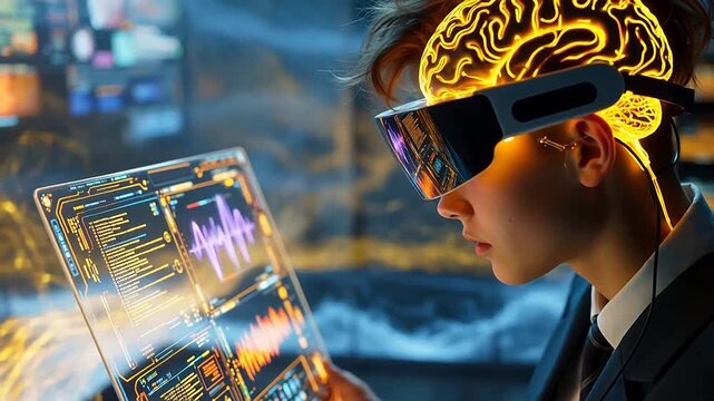 Student Experiment with Brainwave-Responsive Interface