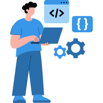 Software Development Illustration