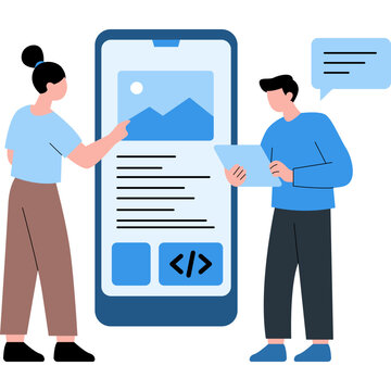 Software Development Illustration