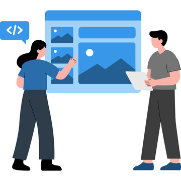Software Development Illustration