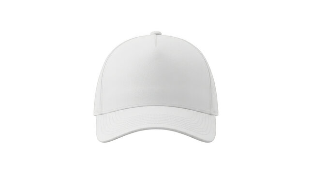 a white baseball cap