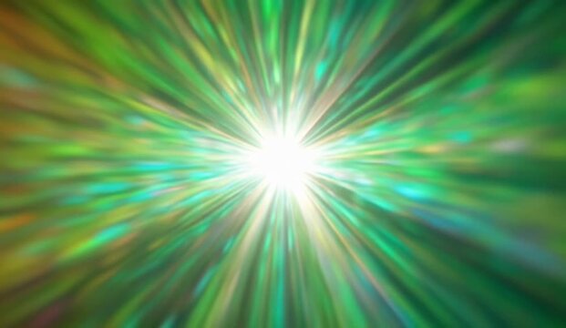 Radiant Lens Flare Halo Light Burst