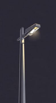 Night's Sentinel, a beacon's warm embrace.