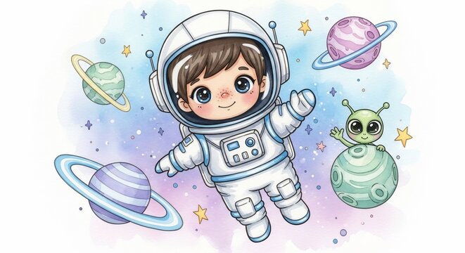 Cosmic Wonder: A Dreamer's Celestial Voyage