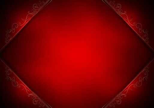 Crimson Embrace: A Whisper of Golden Grace