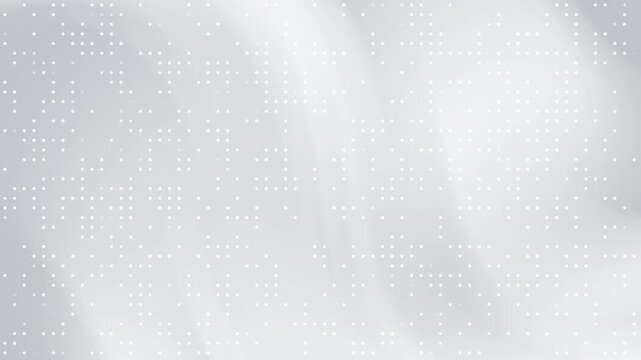 abstract white and grey gradient background with textured pattern of white dots and soft digital style suitable for web design, presentations, and backgrounds.