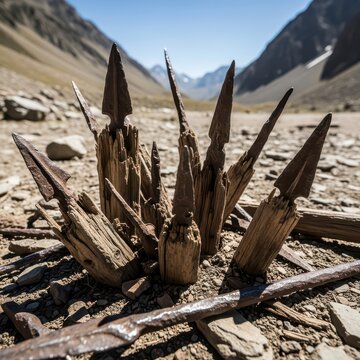 Cluster of Ancient Iron Spearheads Found in Mountain Valley