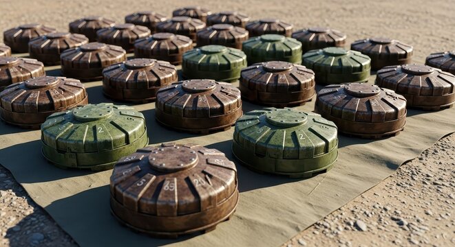 Collection of Defused Landmines