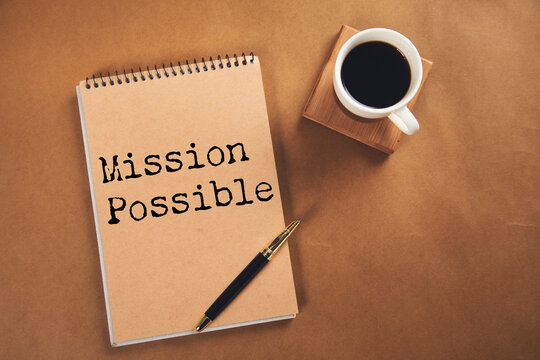 text showing inspiration mission possible