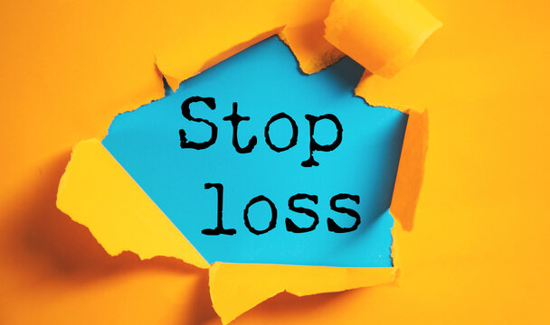 A stop loss concept card