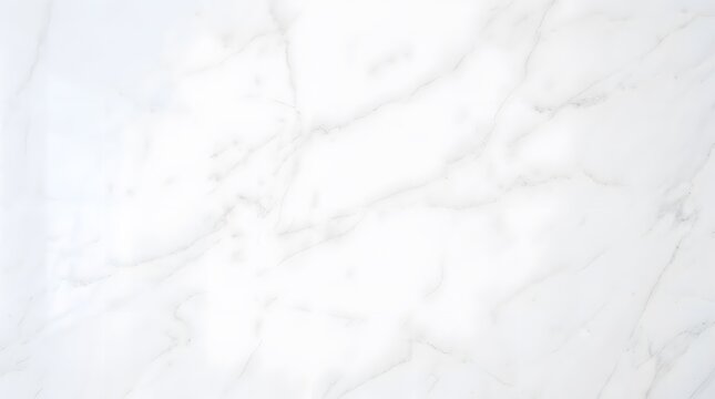 A high resolution close up shot of a smooth white marble surface