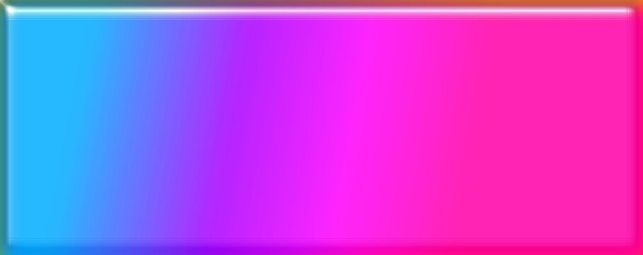 Lush gradient mixture shiny glowing banner flat background vector illustration 