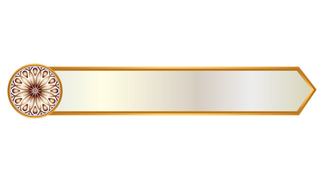 gold coin with ribbon