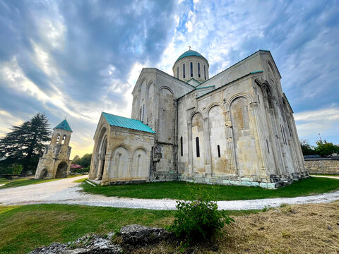 Kutaisi Georgia. Bagrati Cathedral Orthodox Christian dome