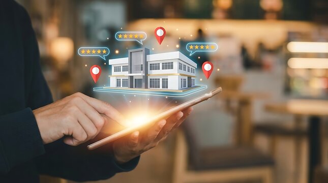 Real estate appraisal and review visualization on tablet device