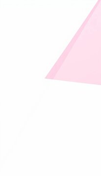 Soft pastel triangles intersecting on white background, white background, modern design