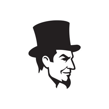 evil man wearing a hat