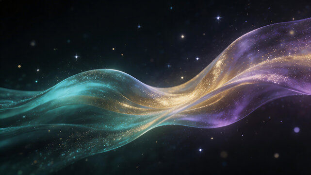 Abstract flowing cosmic wave