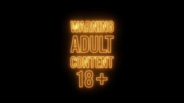 18+ Adults only show 4K animation
