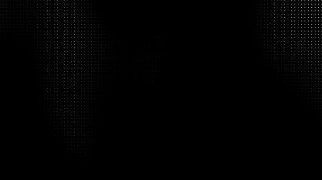 Abstract technology corporate background grey digital dots and grid looping texture gradient digital soft looping background 4K