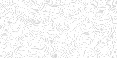 white topography map geography relief diagram texture design. Topography white background and black line world map texture design. Lines Topographic contour lines grid map seamless pattern. © MDFAIMIDULISLAM