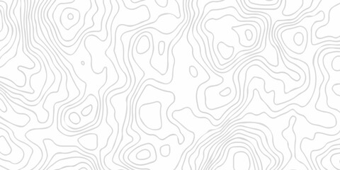 white topography map geography relief diagram texture design. Topography white background and black line world map texture design. Lines Topographic contour lines grid map seamless pattern. © MDFAIMIDULISLAM
