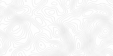 white topography map geography relief diagram texture design. Topography white background and black line world map texture design. Lines Topographic contour lines grid map seamless pattern. © MDFAIMIDULISLAM