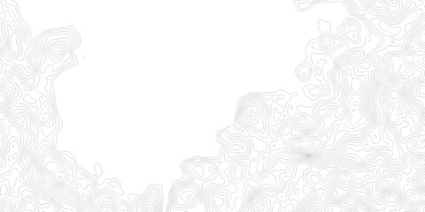 white topography map geography relief diagram texture design. Topography white background and black line world map texture design. Lines Topographic contour lines grid map seamless pattern. © MDFAIMIDULISLAM