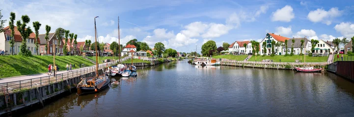 Hafenpanorama Carolinensiel Sommer sonnig © Carl-Jürgen Bautsch