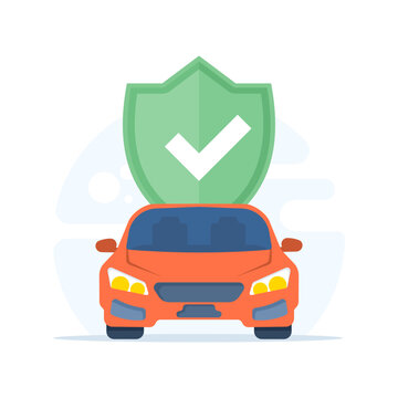 modern vehicle security badge with shield icon representing car protection, anti-theft technology, driver safety, automotive services, secure transportation, insurance, and access protection.