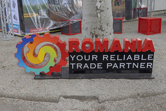 Romania Stand at Agricultural Fair in Novi Sad