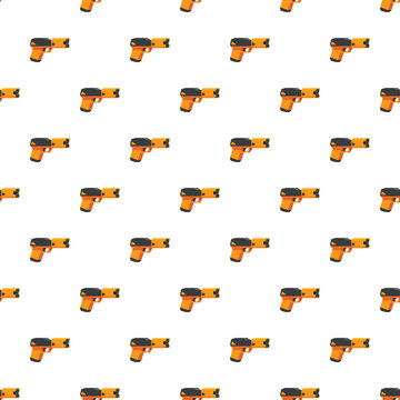 Electroshock weapon pattern illustrating non lethal defense concept