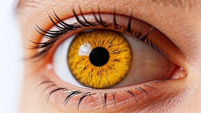 Closeup of a human eye