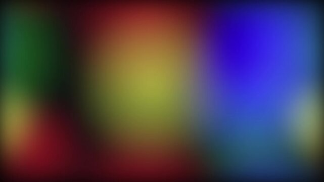 Dynamic abstract gradient blob animation seamless loop