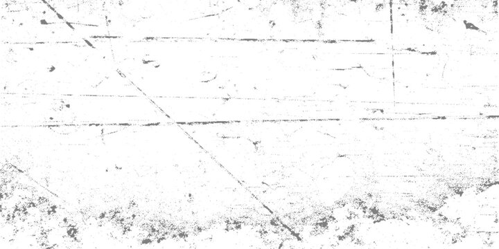 Old grunge white and grey texture background with distressed overlay details subtle scratch effects, vintage grain patterns and minimalistic elements for creative design.