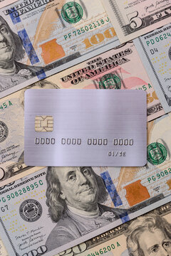 A credit card for contactless cashless payments via a terminal or online. A credit card