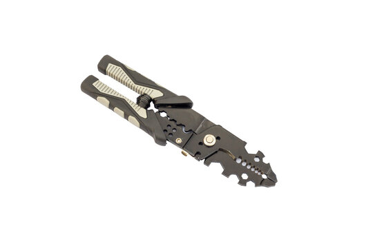 Wire Stripper Piler Tool on White Background